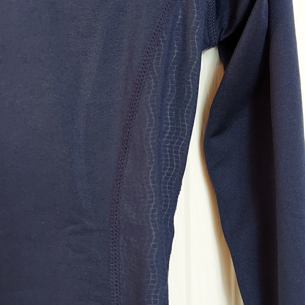 Tesla Navy Blue Compression Base Layer Long Sleeve - Picture 4 of 13